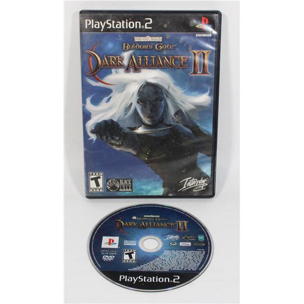 PLAYSTATION 2 BALDURS GATE DARK ALLIANCE II