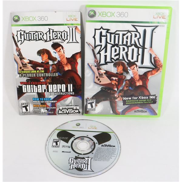 XBOX360 GUITAR HERO II
