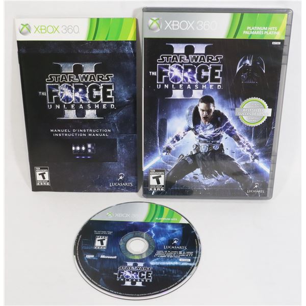 XBOX360 STAR WARS THE FORCE UNLEASHED II