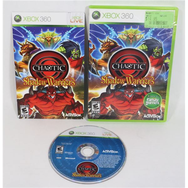 XBOX360 CHAOTIC: SHADOW WARRIORS