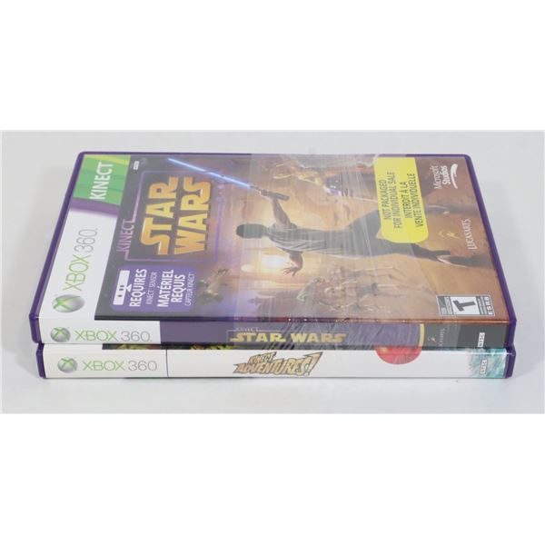 XBOX360 STAR WARS KINECT WITH KINECT ADVENTURES