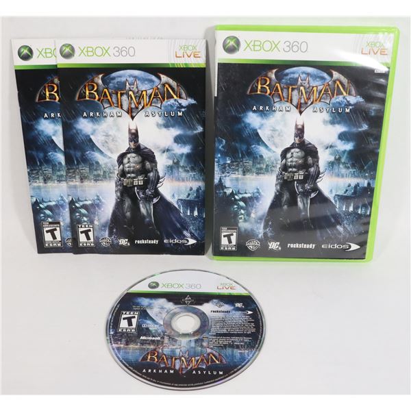 XBOX360 BATMAN ARKHAM ASYLUM