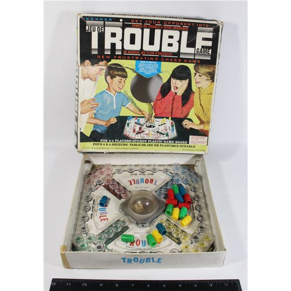 VINTAGE KOHNER TROUBLE GAME