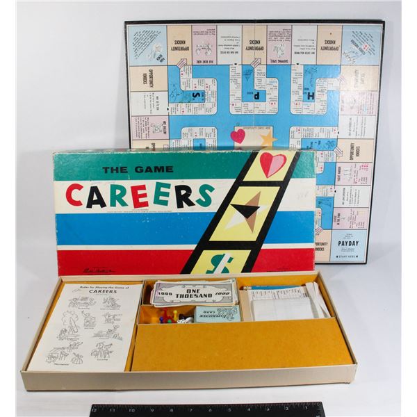VINTAGE PARKER BROTHERS CAREERS GAME