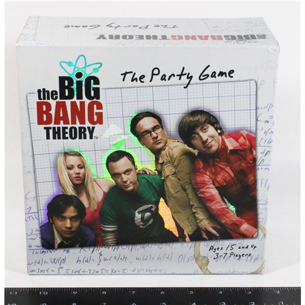 THE BIG BANG THEORY THE PARTY GAME