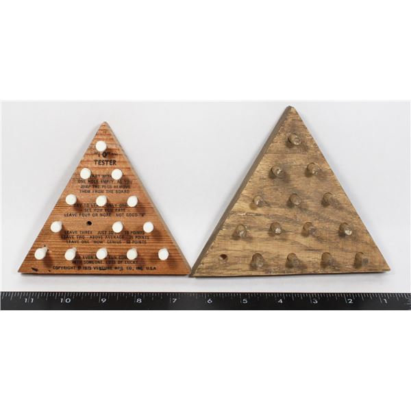 VINTAGE IQ TESTER GAMES