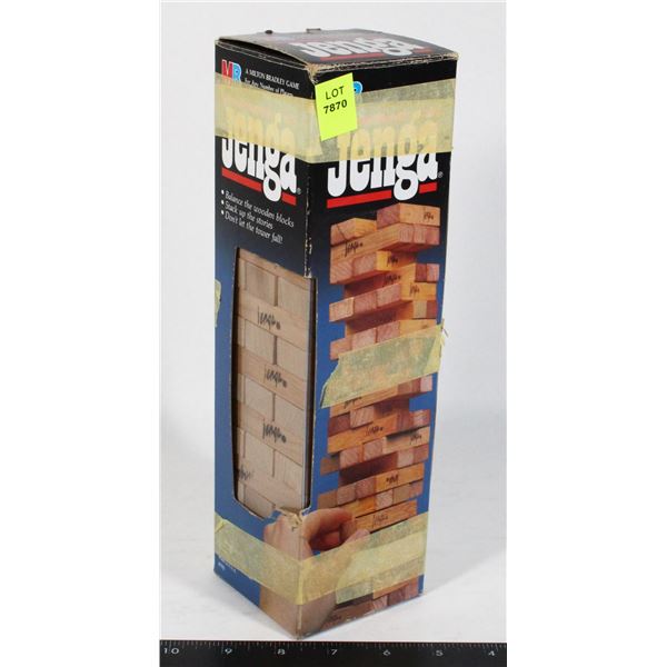 VINTAGE MILTON BRADLEY JENGA GAME