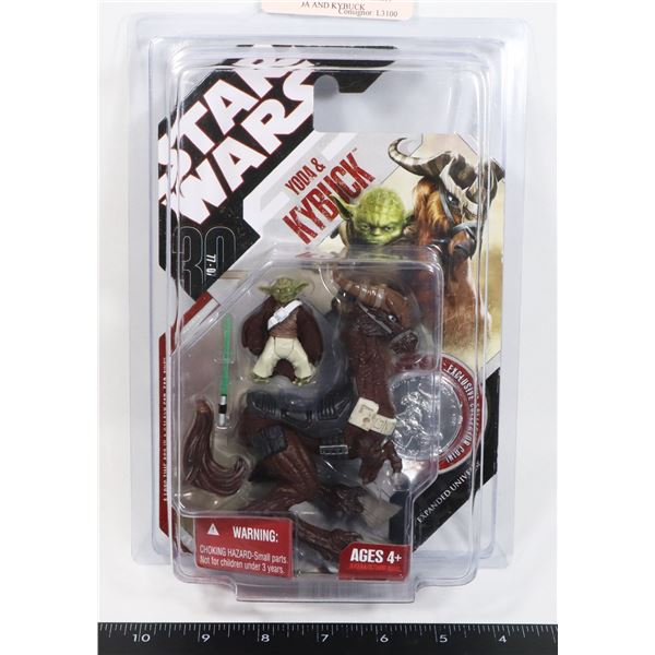 STAR WARS 30TH ANNIVERSARY 77/07 YODA AND KYBUCK