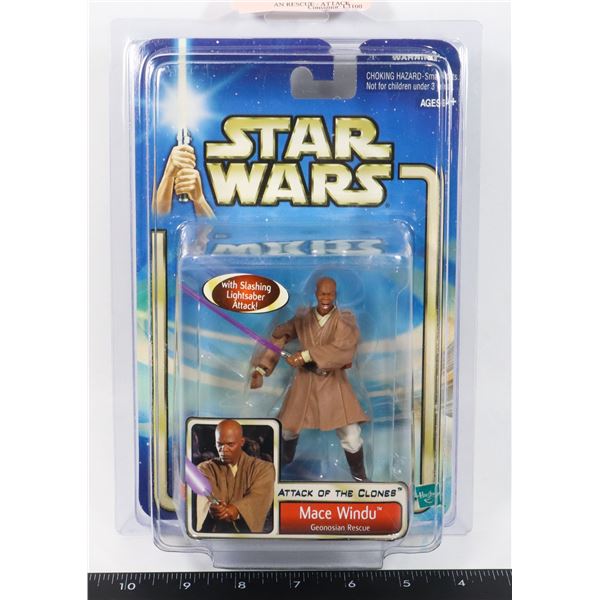 STAR WARS MACE WINDU - GEONOSIAN RESCUE - ATTACK
