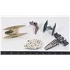 Image 1 : BUNDLE OF STAR WARS TOY VEHICLES SOME ARE METAL