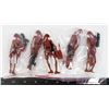 Image 1 : FIVE STAR WARS LOOSE FIGURES RED BATTLE DROIDS