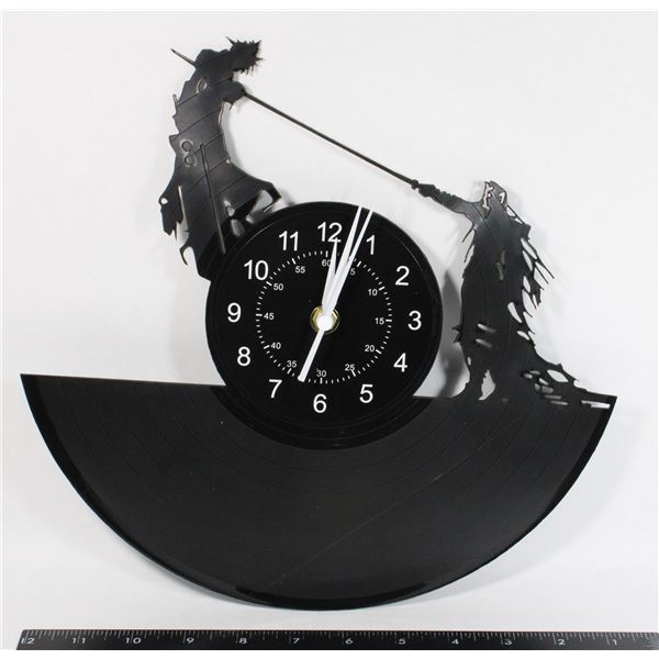 NEW FINAL FANTASY VII THEME VINYL ENGRAVED WALL