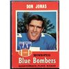 Image 1 : 1971 O-PEE-CHEE CFL DON JONAS (HOF)