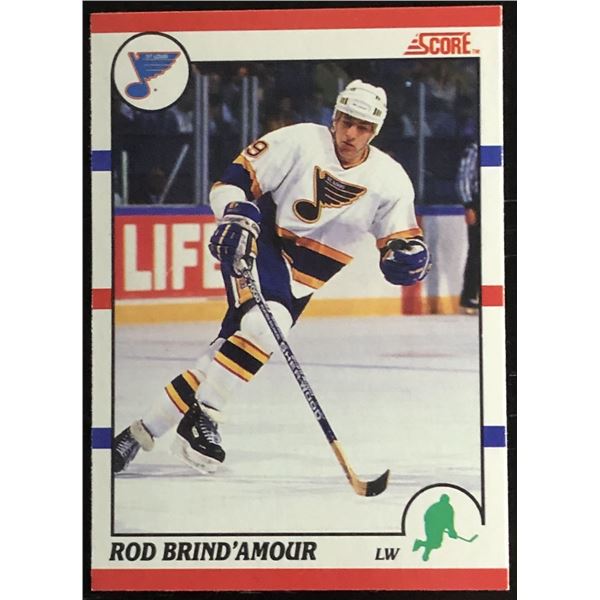 1990-91 SCORE ROD BRIND'AMOUR (HOF) ROOKIE CARD