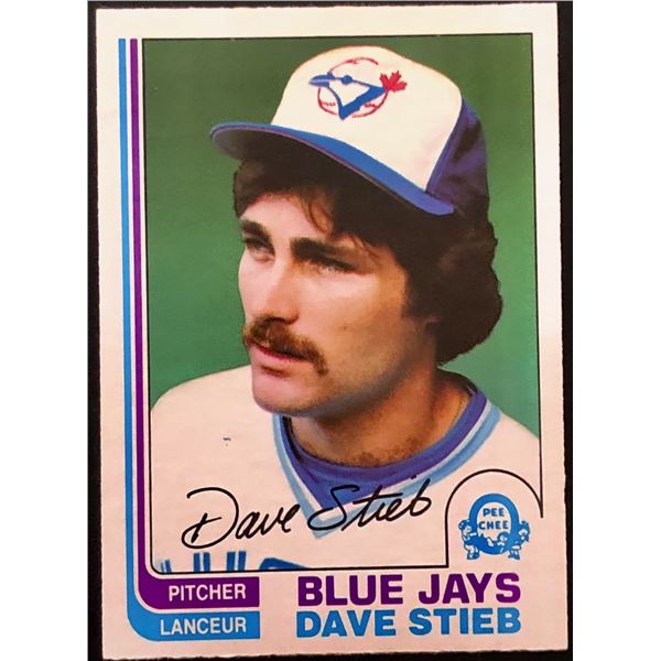 1982 O-PEE-CHEE DAVE STIEB