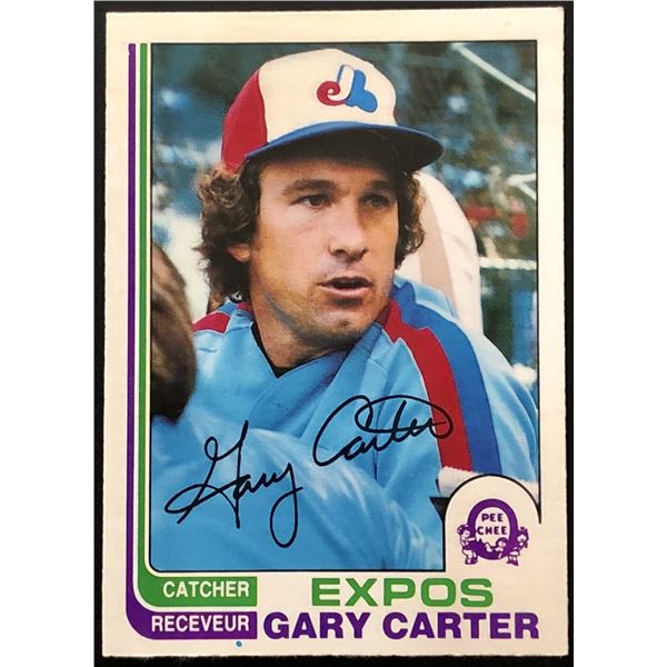 1982 O-PEE-CHEE GARY CARTER (HOF)