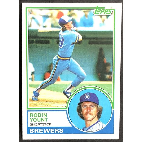 1983 TOPPS  ROBIN YOUNT (HOF)