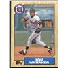 Image 1 : 1987 TOPPS LOU WHITAKER