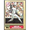 Image 1 : 1987 TOPPS WILLIE RANDOLPH