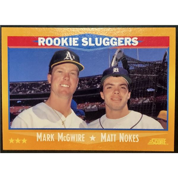 1988 SCORE MARK McGWIRE