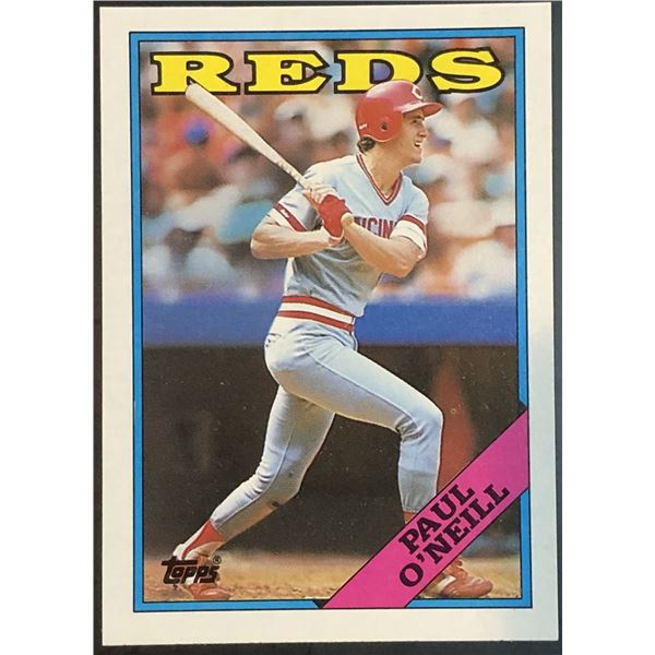 1988 TOPPS PAUL O'NEILL ROOKIE CARD