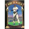 Image 1 : 2000 FLEER VERNON WELLS DIE CUT ROOKIE CARD