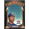 Image 2 : 2000 FLEER VERNON WELLS DIE CUT ROOKIE CARD