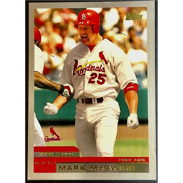 2000 TOPPS MARK McGWIRE