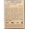 Image 2 : 2001 BOWMAN HERITAGE RANDY JOHNSON (HOF)