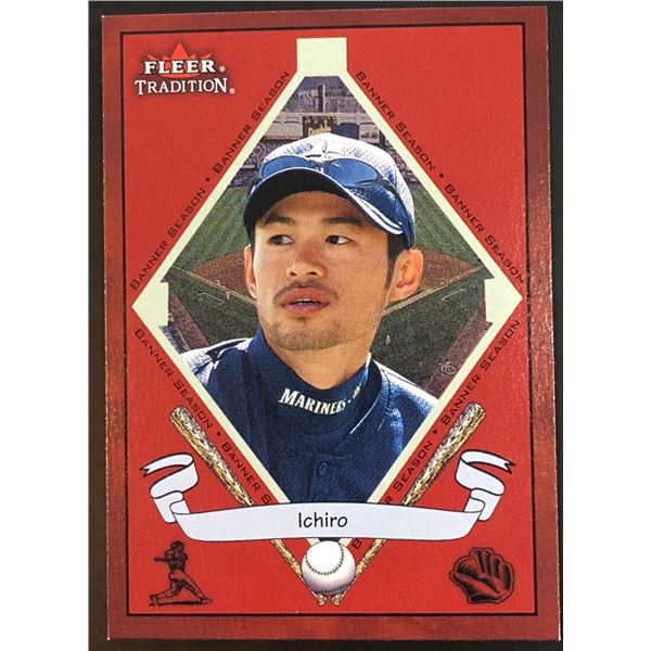 2002 FLEER TRADITION ICHIRO SUZUKI (HOF)