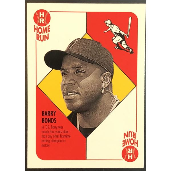 2002 TOPPS HOME RUN BARRY BONDS