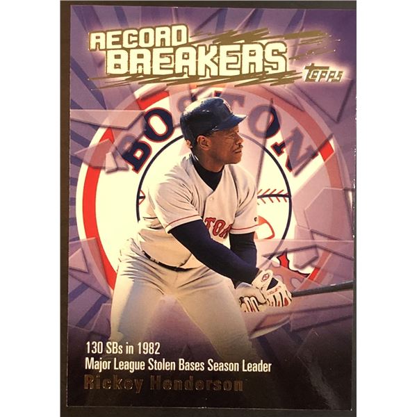 2002 TOPPS RICKEY HENDERSON (HOF)