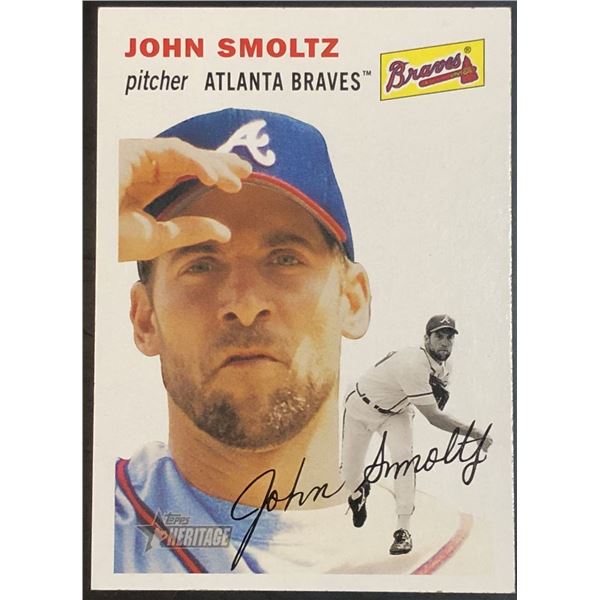 2003 TOPPS HERITAGE JOHN SMOLTZ (HOF)