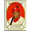 Image 1 : 2005 CRACKER JACK RYAN HOWARD ROOKIE CARD
