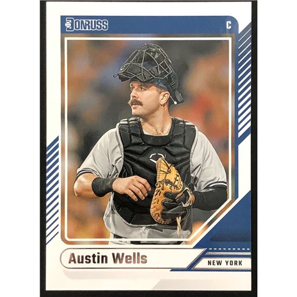2024 DONRUSS AUSTIN WELLS ROOKIE CARD