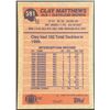 Image 2 : 1991 TOPPS CLAY MATTHEWS