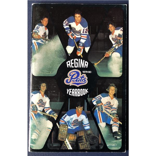 1979-80 REGINA PATS (WHL) MEDIA GUIDE