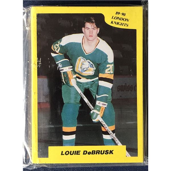 1989-90 LONDON KNIGHTS (OHL) TEAM SET