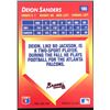 Image 2 : 1992 DONRUSS DEION SANDERS