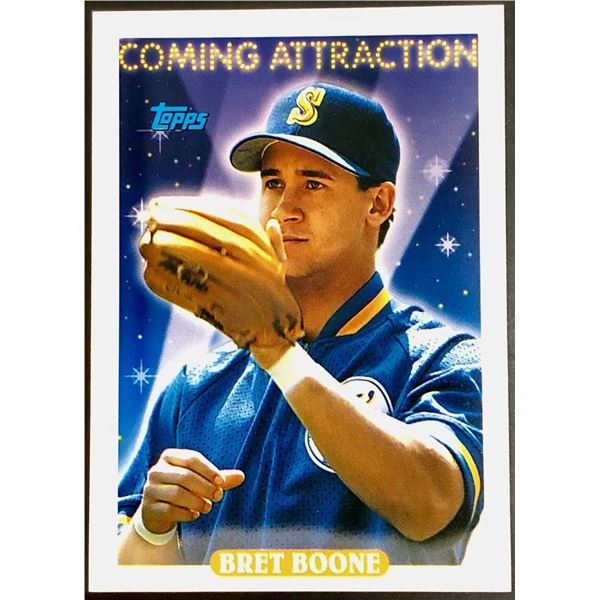 1993 TOPPS BRET BOONE ROOKIE CARD