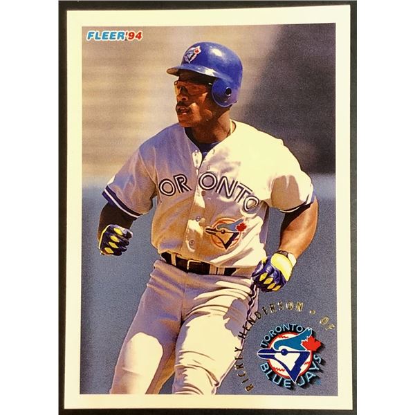 1994 FLEER RICKEY HENDERSON (HOF)