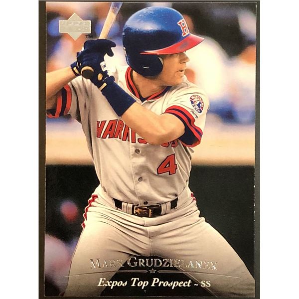 1994 UPPER DECK MARK GRUDZIELANEK ROOKIE CARD