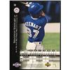Image 2 : 1995 UPPER DECK SHANNON STEWART ROOKIE CARD