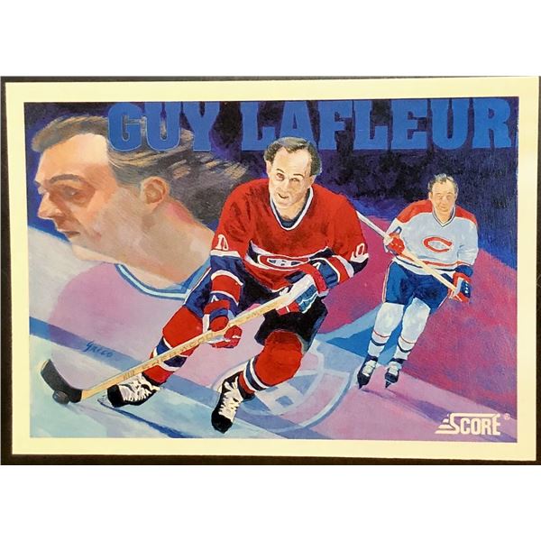 1991-92 SCORE GUY LAFLEUR (HOF)