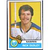 Image 1 : 1974-75 O-PEE-CHEE RICK DUDLEY ROOKIE CARD