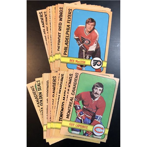 1972-73 O-PEE-CHEE NHL COLLECTION - 25 CARDS