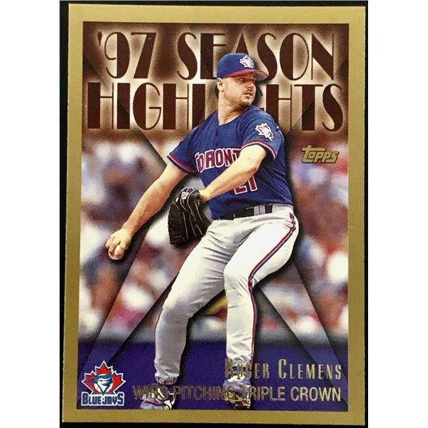 1998 TOPPS ROGER CLEMENS
