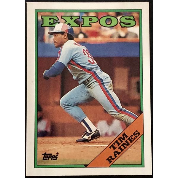 1988 TOPPS TIM RAINES (HOF)
