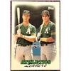 Image 1 : 1988 TOPPS MARK McGWIRE / JOSE CANSECO