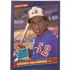 Image 1 : 1986 LEAF ANDRES GALARRAGA ROOKIE CARD
